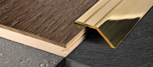 Listello Ottone Finitura Oro Antico: Perfetto Per Bordi Piastrelle E Rivestimenti Pareti, Facile Da Installare!