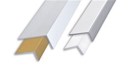 ALUMINIO ANODIZADO ORO y PLATA, BRILLO CROMO y BARNIZADO BLANCO