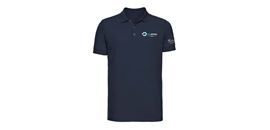 polo stretch blau