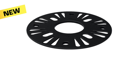 Anti-noise and anti-slip disk rubber