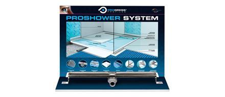 Display proshower system
