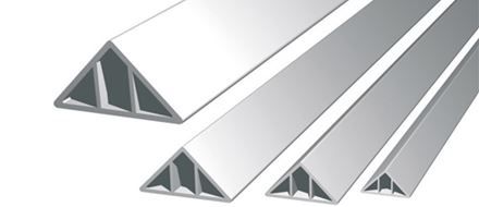 Triangular chamfer strip