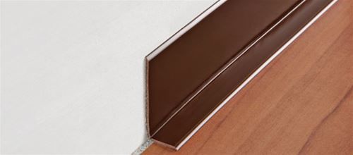 XL Soft PVC Skirting Profile Kink Plastic Skirting Boards 7 cm High 