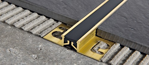 Proflex ot - natural brass+ vinyl resin / rubber insert expansion joint